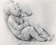Andrea Mantegna THe Infant Christ Sweden oil painting artist